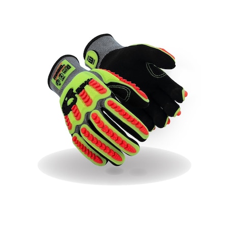 Magid Cut Resistant Impact Gloves, Cut Level A7 , Sandy Nitrile , XS 1 PR TRX775-XS